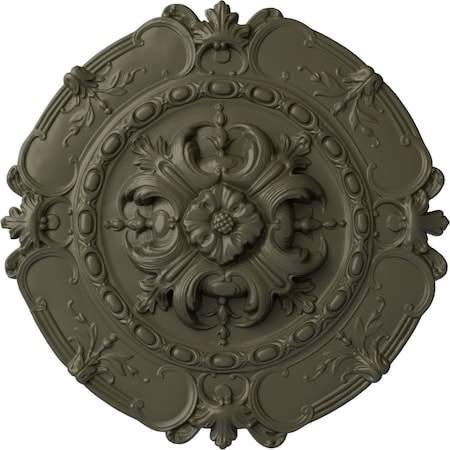 Ekena Millwork Southampton Ceiling Medallion, Hand-Painted Witch Hazel, 16 1/2"OD x 2 3/8"P CM16SOWHF